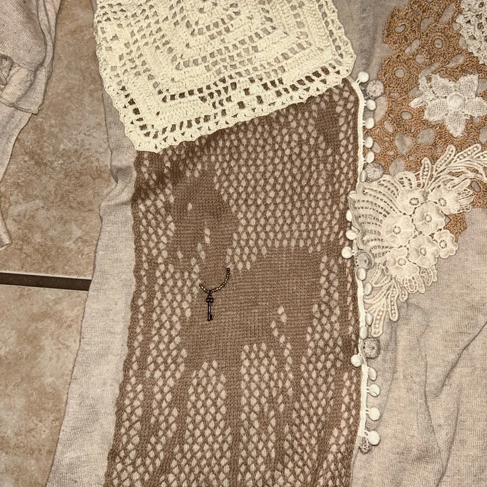 Anthropologie Cobbled Roads Sweater size small - Picture 2 of 11